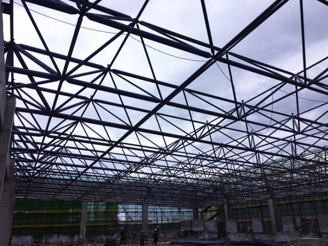 冶金矿产 钢材产品 钢网架结构工程 收费站钢结构网架工程设计制作